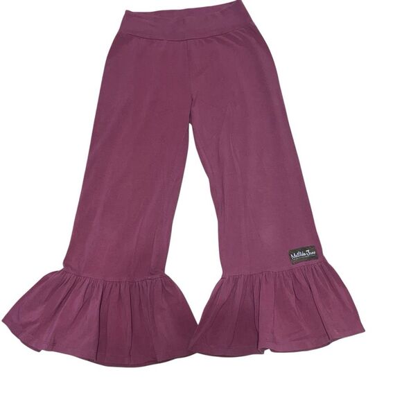 Matilda Jane Clothing MJ Women Syllabus Big Ruffles Cropped Berry size Small - Picture 1 of 7
